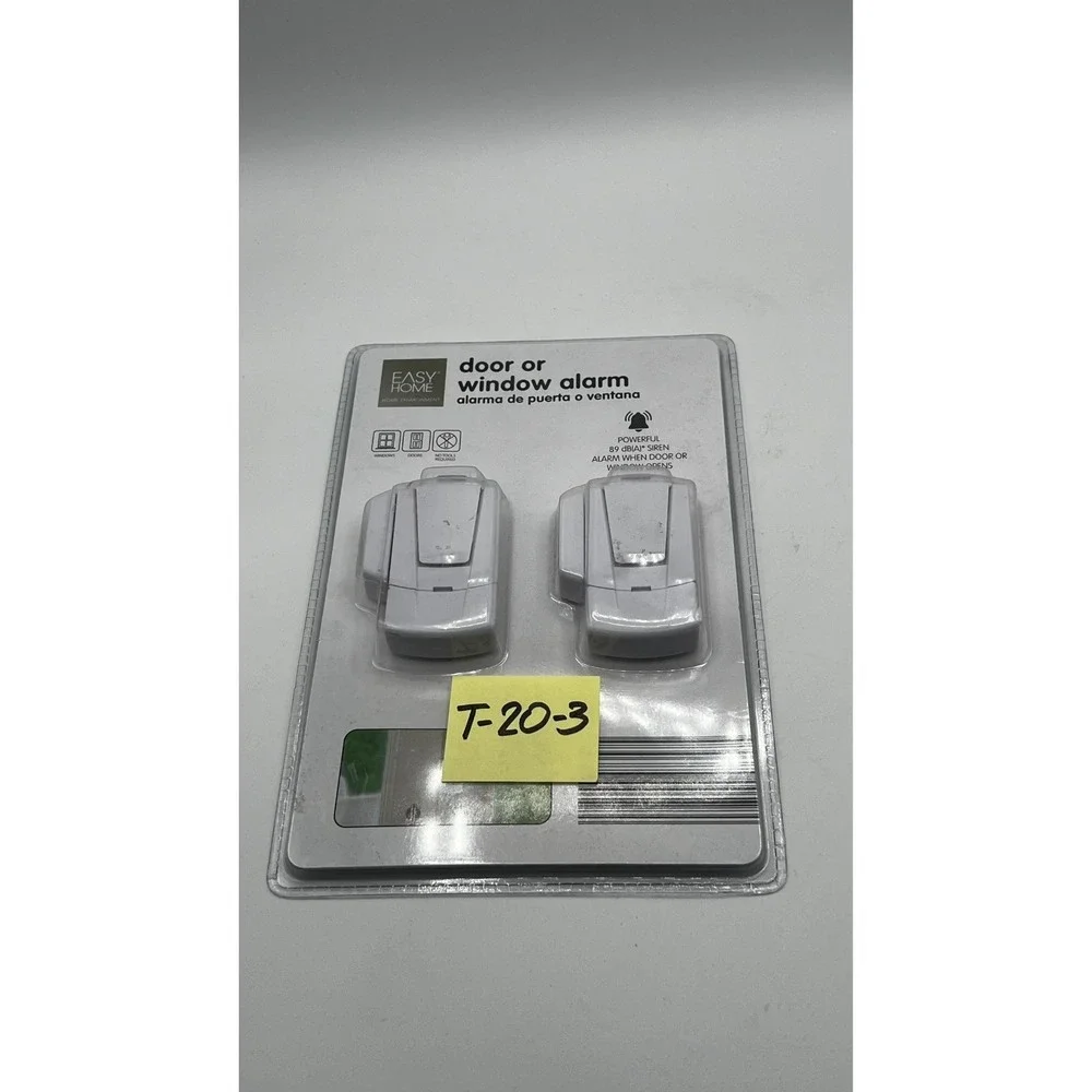 Easy Home Door Or Window Alarm 2-Pack New & Sealed